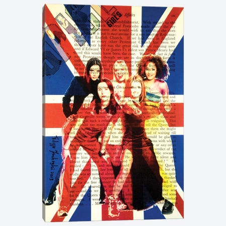 Spice Girls Canvas Print #FPI64} by Filippo Imbrighi Canvas Art