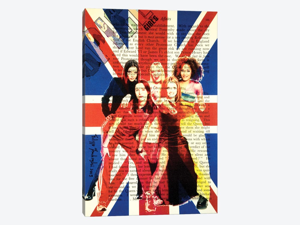 Spice Girls by Filippo Imbrighi 1-piece Canvas Artwork