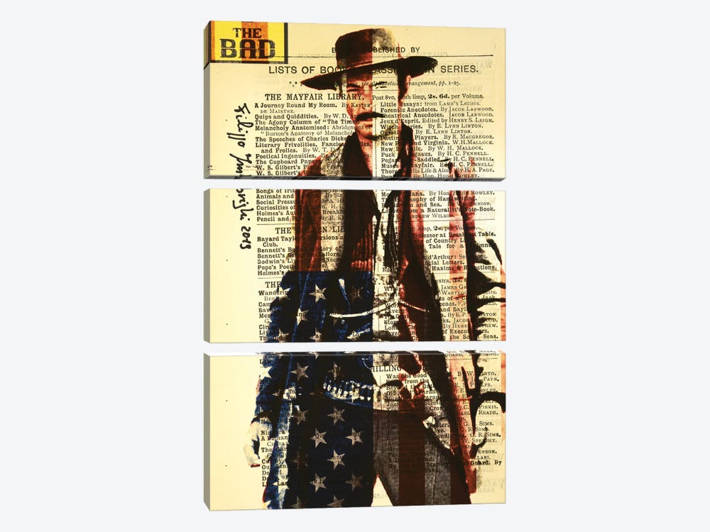 The Bad by Filippo Imbrighi 3-piece Canvas Print