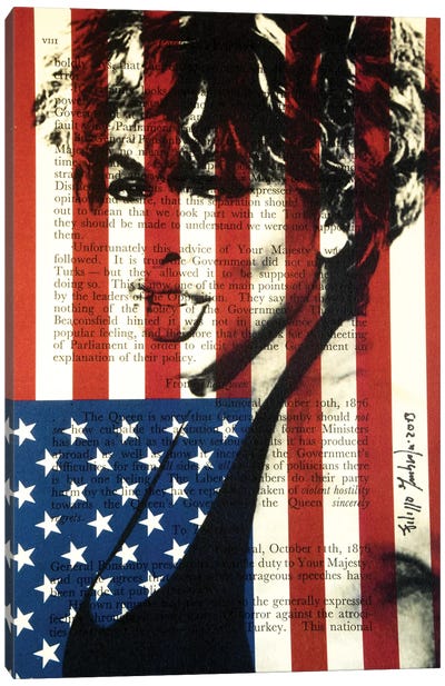 Tina Turner Canvas Art Print - Hot Off the Presses