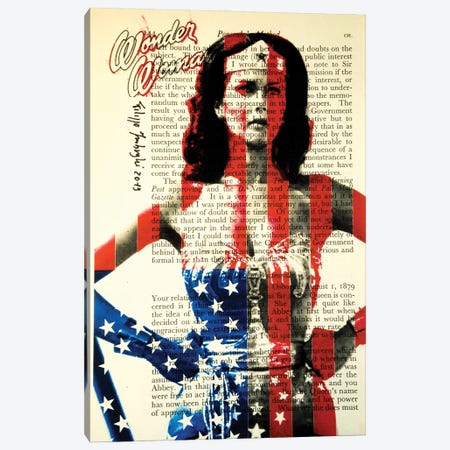 Wonder Woman Canvas Print #FPI76} by Filippo Imbrighi Canvas Print