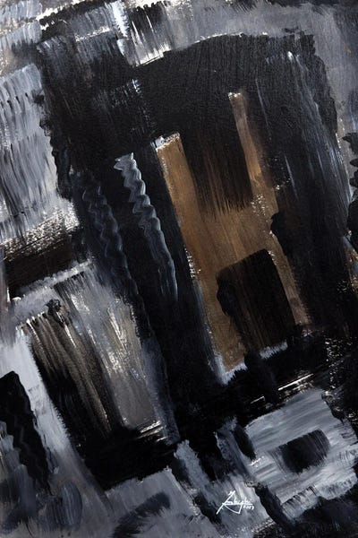 Layers XIII by Filippo Imbrighi framed canvas print