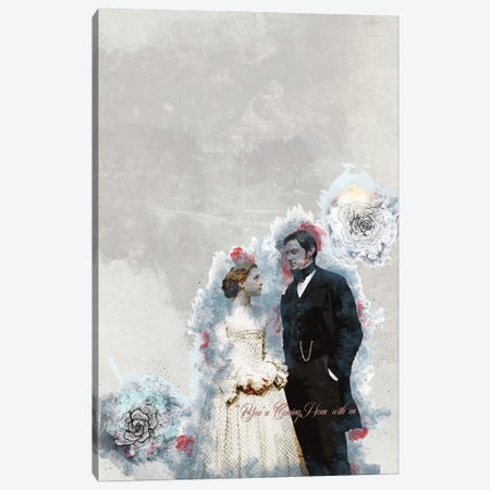 North And South Quote Canvas Print #FPT105} by Fanitsa Petrou Canvas Artwork