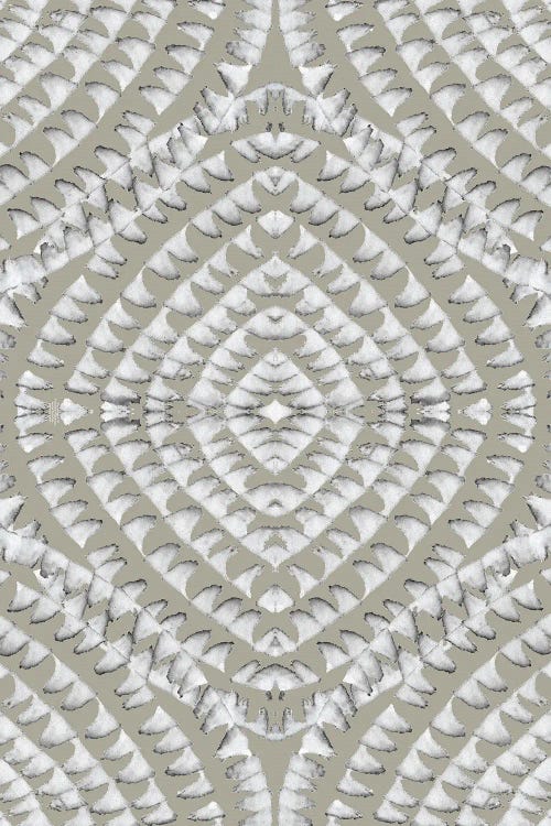 Abstract - Geometrical - Beige by Fanitsa Petrou wall art