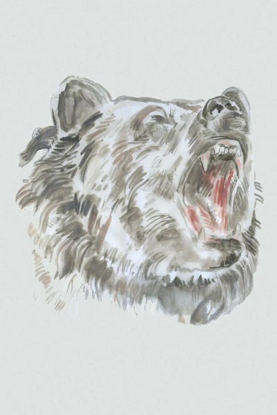 Grizzly Bears: Bear Roaring II by Fanitsa Petrou
