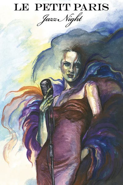 Microphones: Le Petit Paris - Jazz Night by Fanitsa Petrou