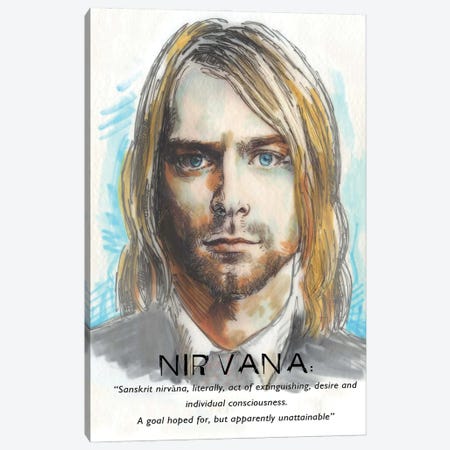 Nirvana Canvas Print #FPT155} by Fanitsa Petrou Canvas Print