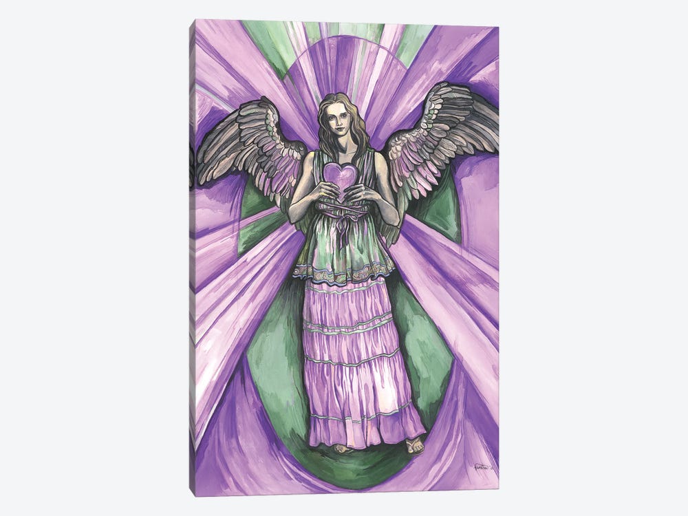 The Seven Archangels - Archangel Kyniel by Fanitsa Petrou 1-piece Canvas Art Print