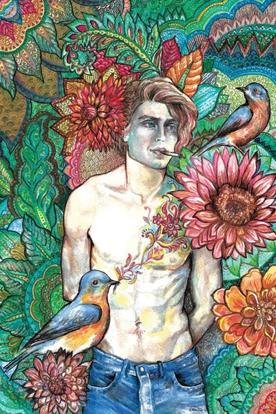 Paisley: Flower Tattoo by Fanitsa Petrou