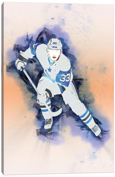 Hockey Canvas Art Print - Hockey Art