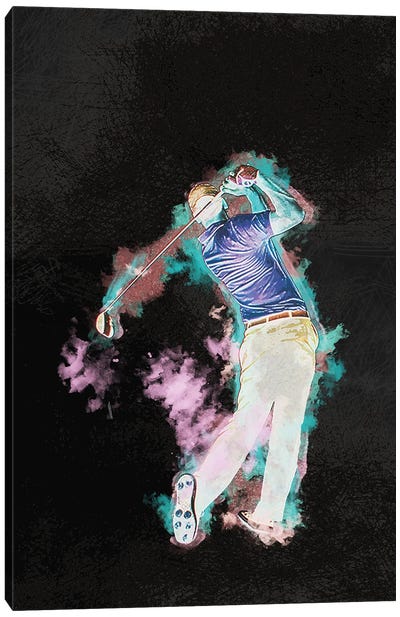 Golf Canvas Art Print