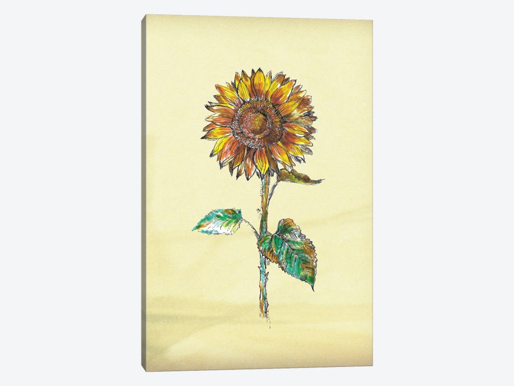 Sunflower I by Fanitsa Petrou 1-piece Art Print