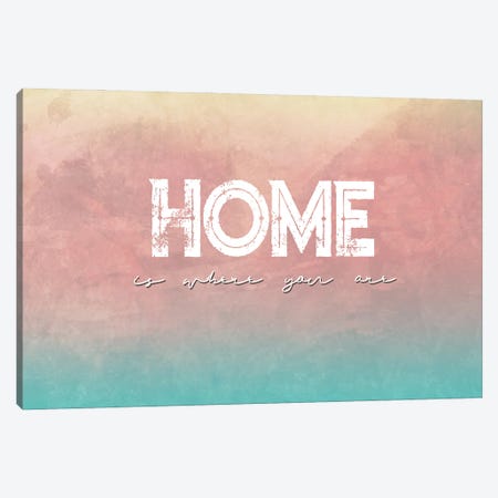 Home Is Where You Are Canvas Print #FPT262} by Fanitsa Petrou Canvas Wall Art