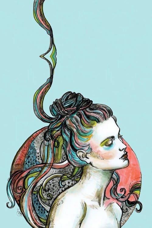 A Dancer's Dream by Fanitsa Petrou wall art