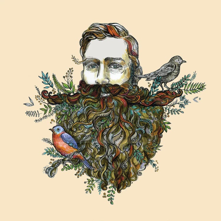 The Gardener by Fanitsa Petrou wall art