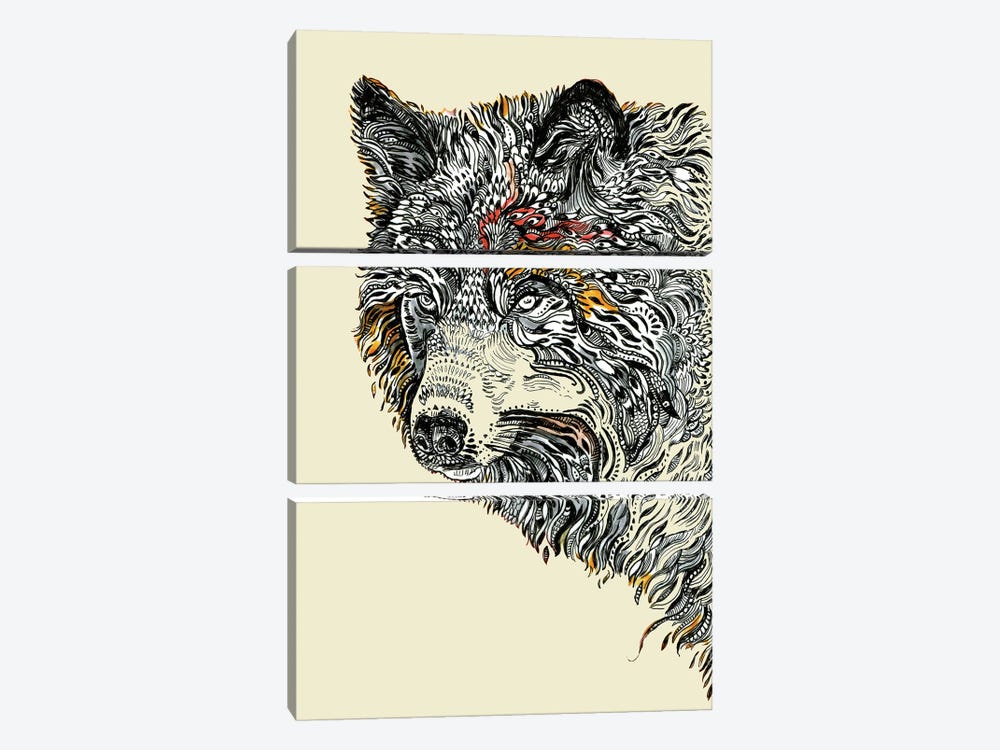 Wolf Spirit 3-piece Canvas Art