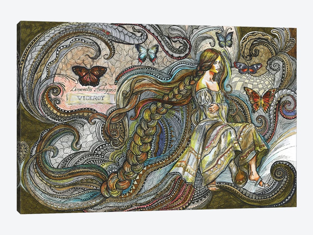 Butterfly Fairy by Fanitsa Petrou 1-piece Art Print