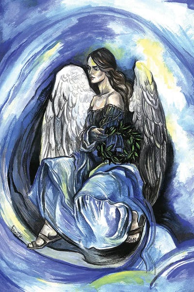Angel Of Triumph by Fanitsa Petrou canvas print