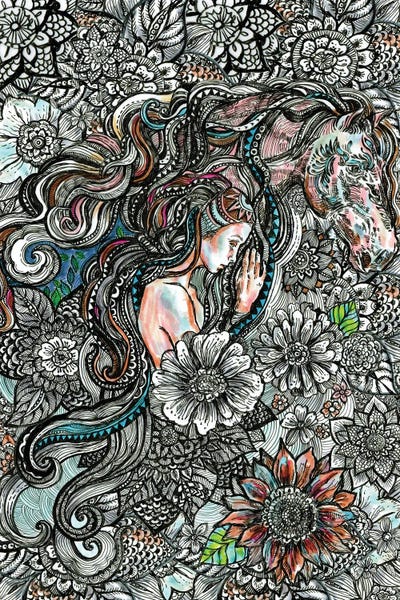 Fanitsa Petrou: Spirit Animal Horse by Fanitsa Petrou