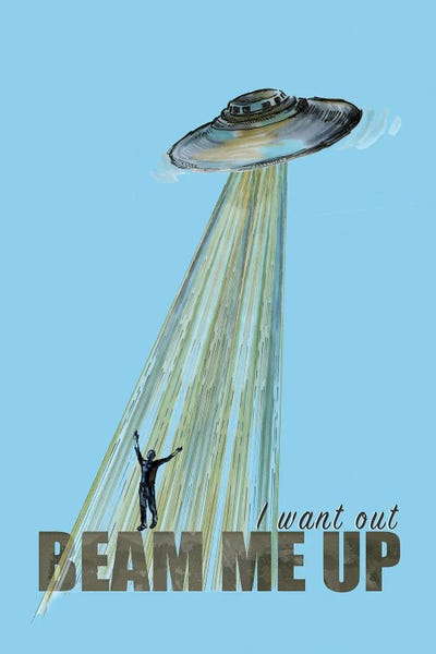 UFOs: I Want Out by Fanitsa Petrou