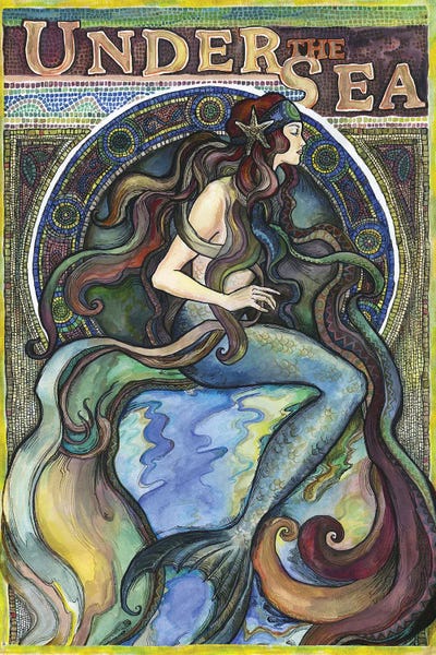 Mermaids: Under The Sea - A Mermaid II by Fanitsa Petrou