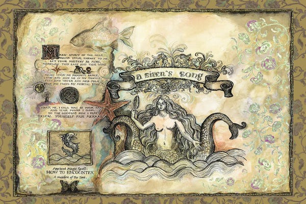 Fanitsa Petrou: A Mermaid Spell II by Fanitsa Petrou