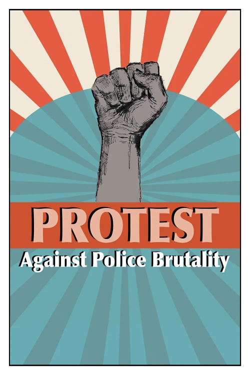 Protest Art by Fanitsa Petrou wall art
