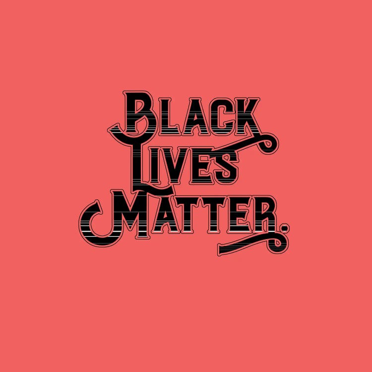 Black Lives Matter by Fanitsa Petrou wall art