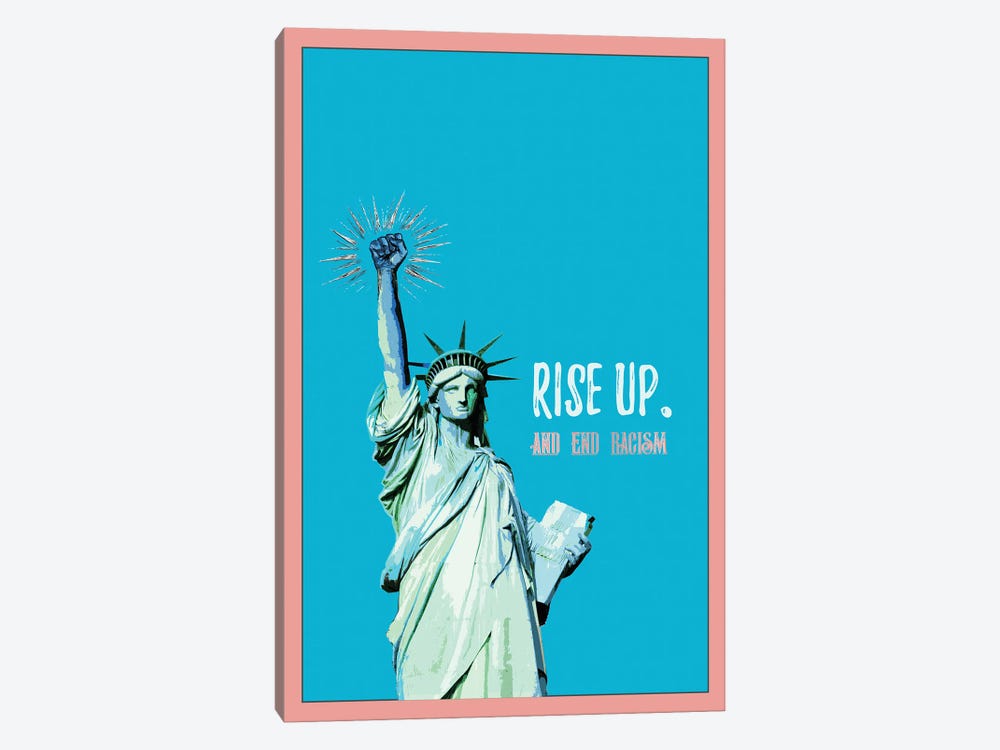 Rise Up Statue Of Liberty by Fanitsa Petrou 1-piece Canvas Art Print