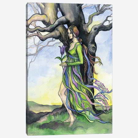 Tree Spirit Canvas Print #FPT389} by Fanitsa Petrou Canvas Print