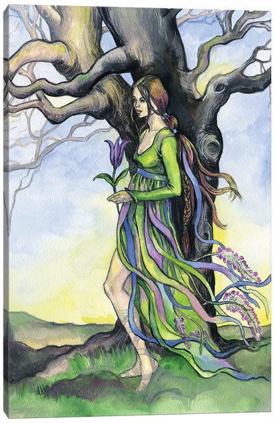 Tree Spirit Canvas Art Print - Fanitsa Petrou