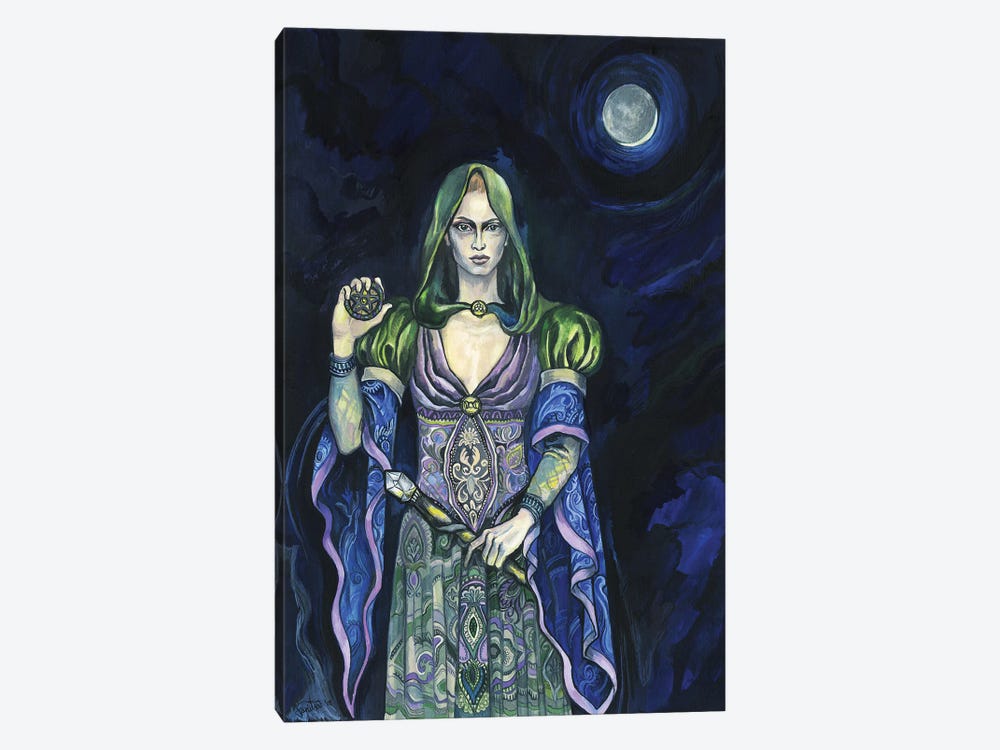 The Witch by Fanitsa Petrou 1-piece Canvas Art Print