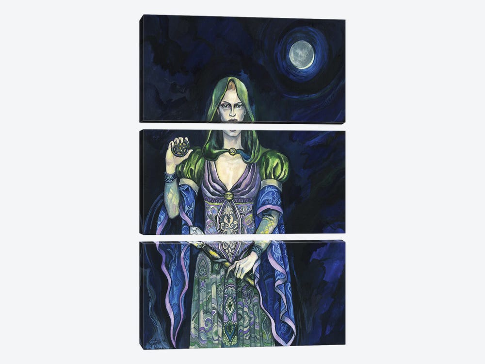 The Witch by Fanitsa Petrou 3-piece Canvas Print