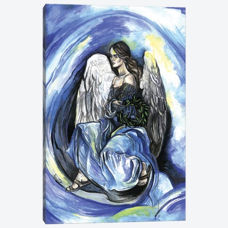 Angel Of Triumph Canvas Print #FPT3} by Fanitsa Petrou Canvas Wall Art