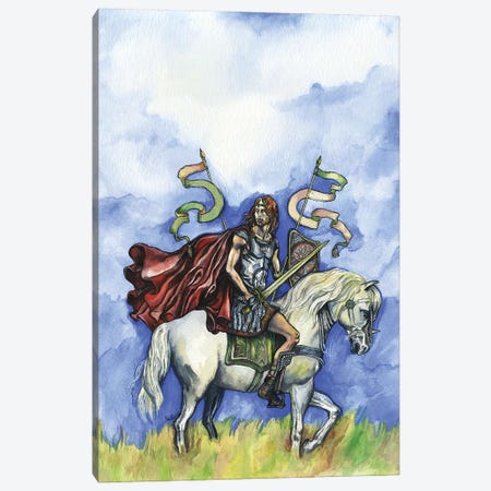 The Legend Of King Arthur Canvas Print #FPT401} by Fanitsa Petrou Canvas Wall Art