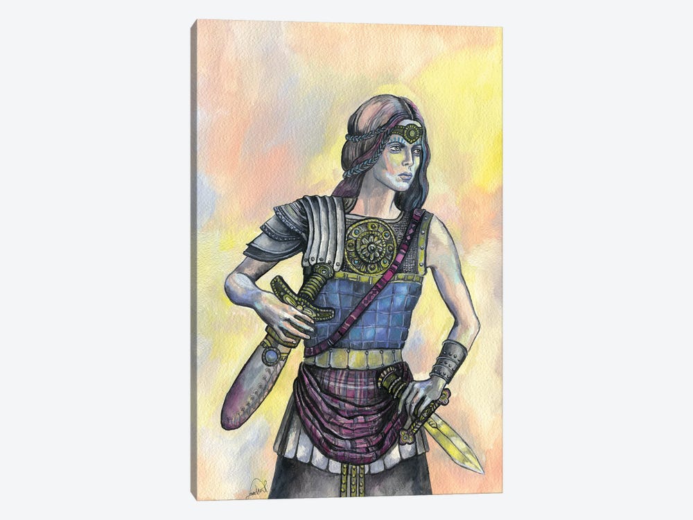 Warrior Princess by Fanitsa Petrou 1-piece Canvas Art