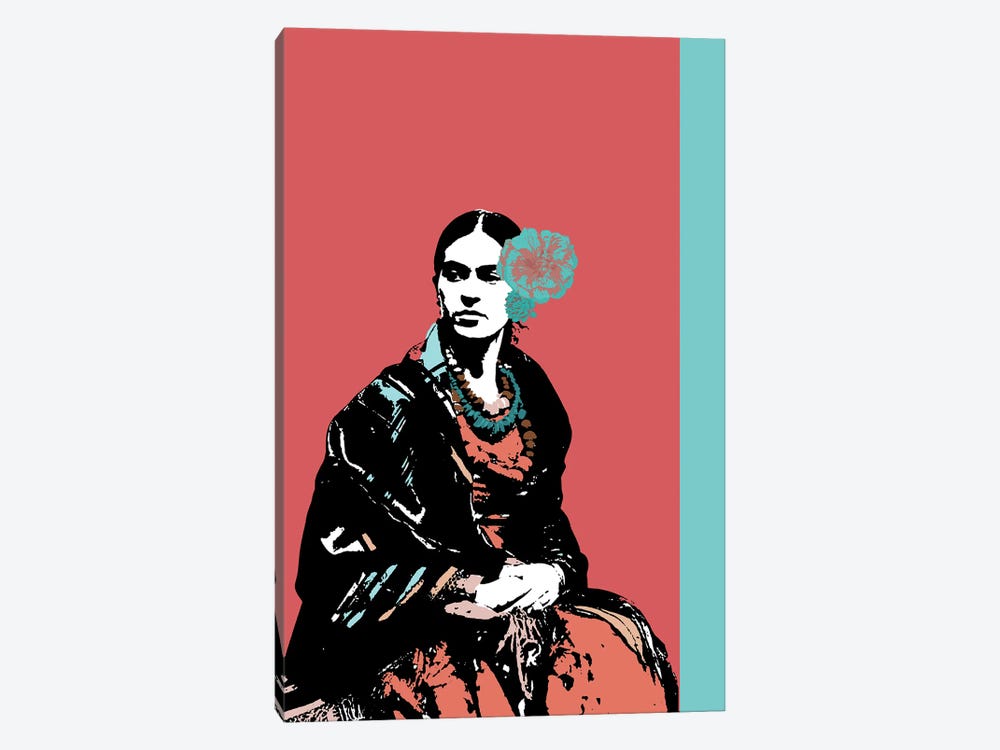 Red Frida by Fanitsa Petrou 1-piece Art Print