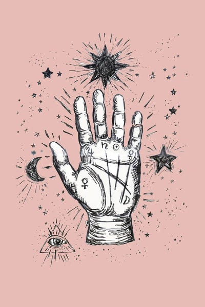 Fanitsa Petrou: Palmistry Hand by Fanitsa Petrou
