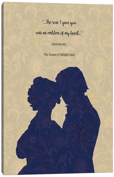 Anne Brontë Quote - The Tenant Of Wildfell Hall Canvas Art Print