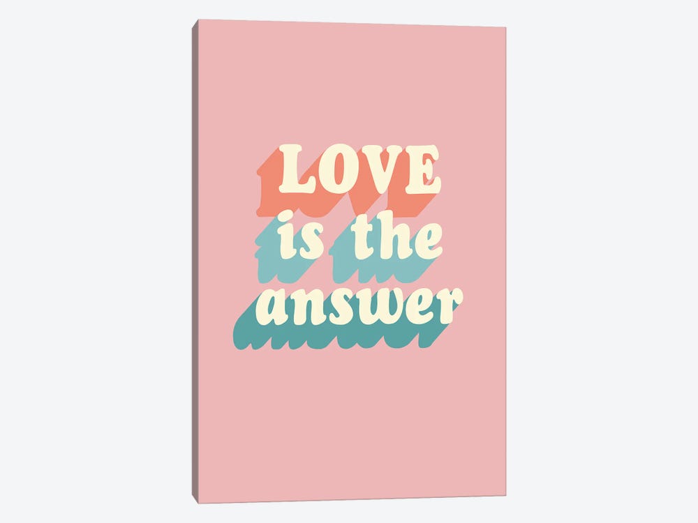 Love Is The Answer by Fanitsa Petrou 1-piece Canvas Wall Art