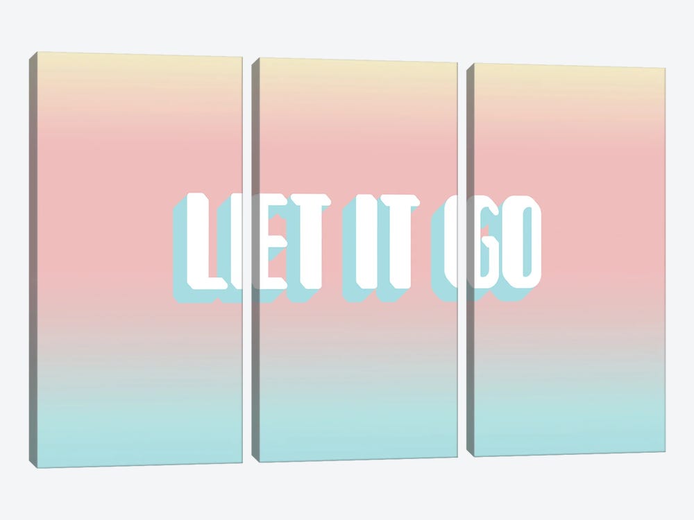 Let It Go by Fanitsa Petrou 3-piece Canvas Art