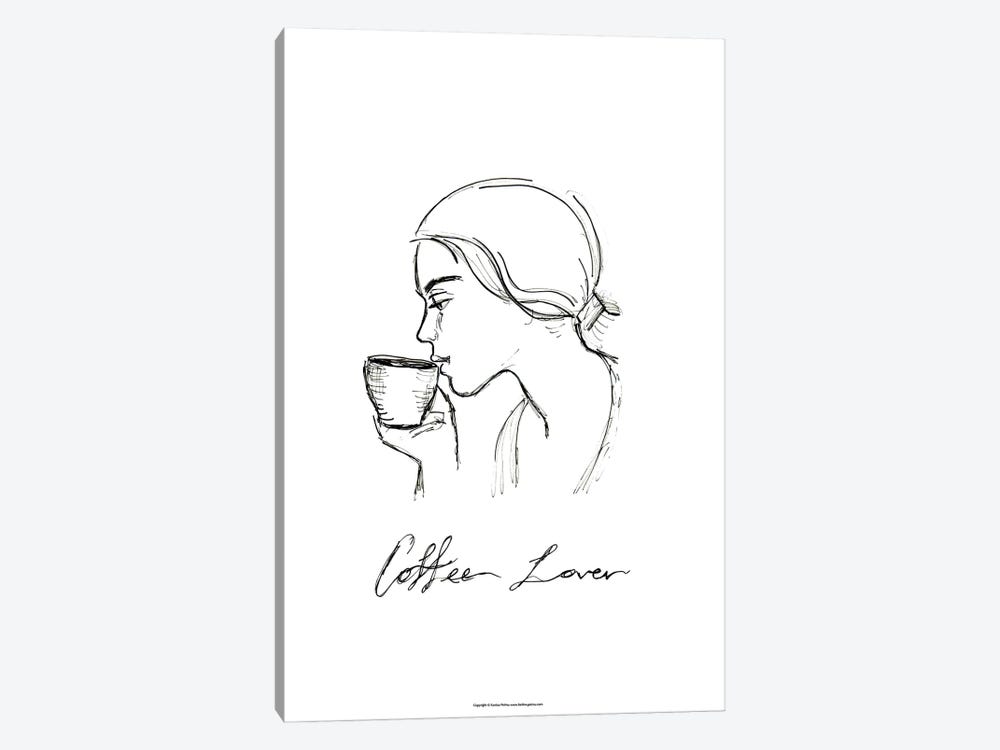 Coffee Lover by Fanitsa Petrou 1-piece Art Print