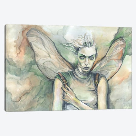 Winged Woman Canvas Print #FPT461} by Fanitsa Petrou Canvas Art