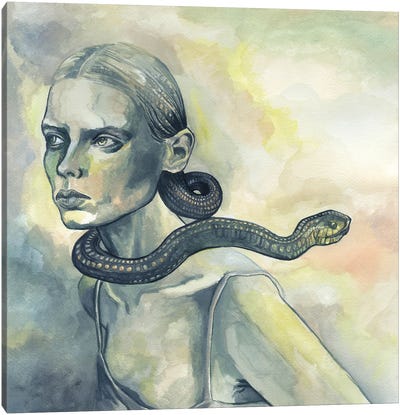 Snake Eyes Canvas Art Print - Fanitsa Petrou