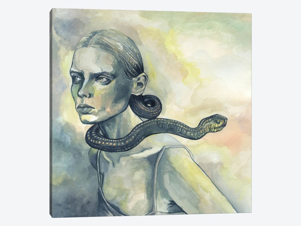Snake Eyes by Fanitsa Petrou 1-piece Canvas Art Print
