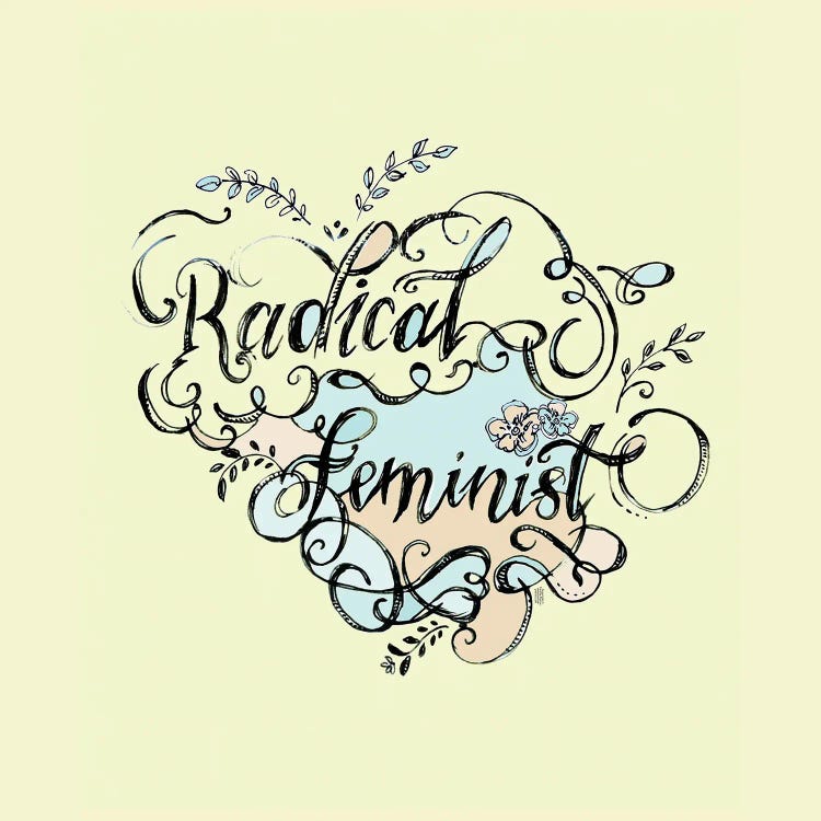 Radical Feminist by Fanitsa Petrou wall art