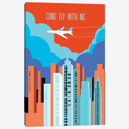 Come Fly With Me Canvas Print #FPT504} by Fanitsa Petrou Canvas Art
