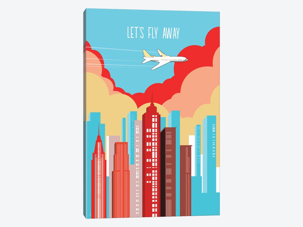 Let's Fly Away by Fanitsa Petrou 1-piece Art Print