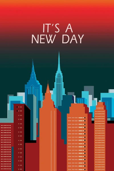 It's A New Day by Fanitsa Petrou canvas print