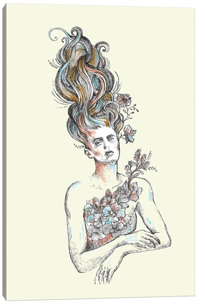 Fairy Hair Canvas Art Print - Fanitsa Petrou